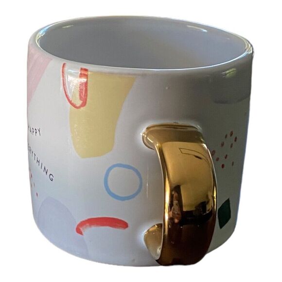 Anthropologie Fringe Happy Everything Mug - Picture 4 of 6